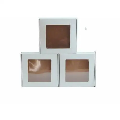 Siima Pudełko fasonowe z okienkiem 200x200x100 białe