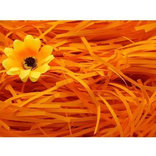 Siima Wypełniacz dekoracyjny proste paski 100g pomarańcz