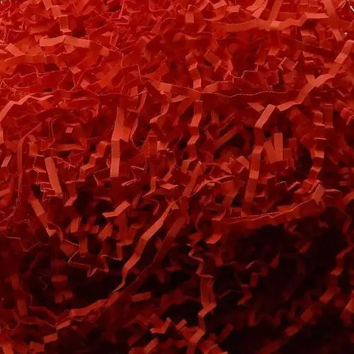 Siima Wypełniacz naturalny dekoracyjny 100g c. czerwony