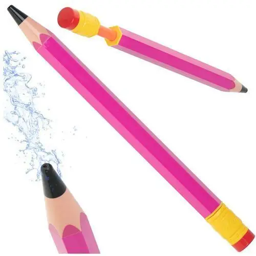 Sikawka strzykawka pompka na wodę ołówek 54-86cm różowy 4