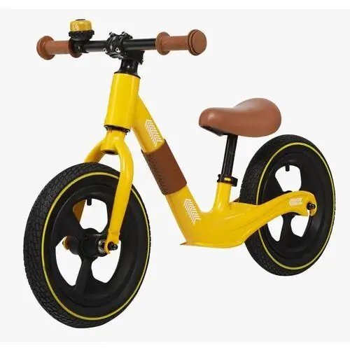 Poul yellow lekki rowerek biegowy dla 3 latka Skiddou