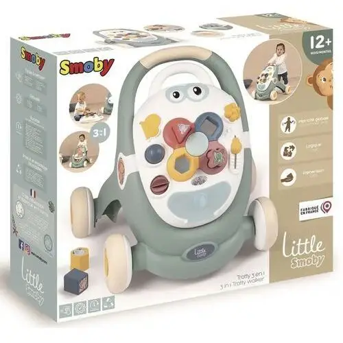 Smoby Little Chodzik pchacz interaktywny 3w1 140304