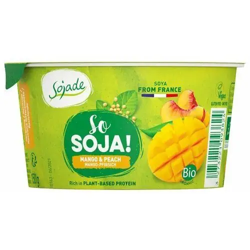 Sojade Deser sojowy mango - brzoskwinia bezglutenowy bio 150 g