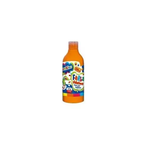 St. majewski farba plakatowa w butelce bambino 500 ml pomarańczowa