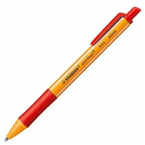 Długopis pointball czerwony STABILO 6030-40