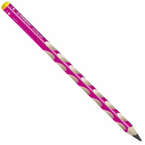 Ołówek dla leworęcznych easygraph, hb, różowy Stabilo