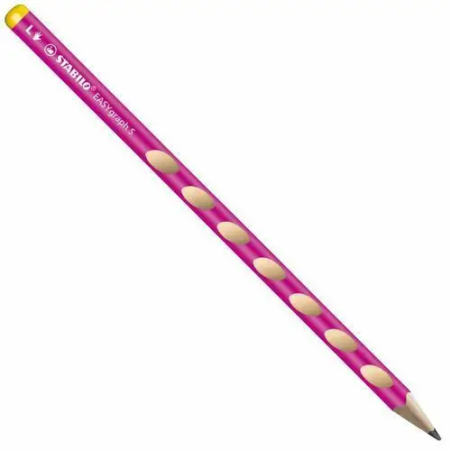 Ołówek Stabilo Easygraph HB S leworęczni różowy