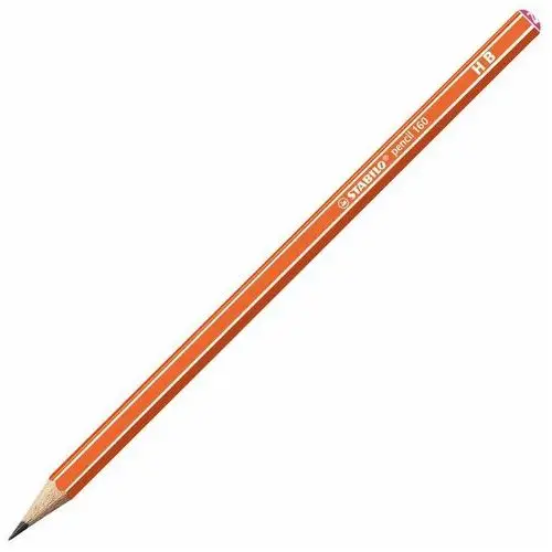 Stabilo Ołówek hb szkolny sześciokątny grafitowy pomarańczowy