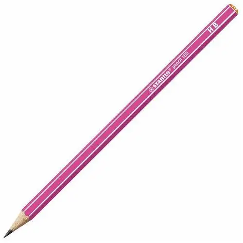 Ołówek hb szkolny sześciokątny grafitowy różowy Stabilo