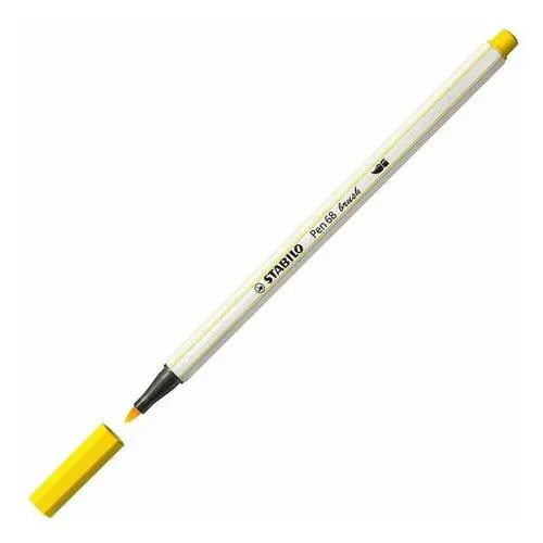 Stabilo Pisak pen 68 brush żółty