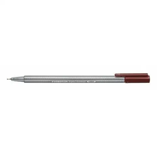 Staedtler, Cienkopis trójkątny triplus®, czekoladowy, 0.3 mm