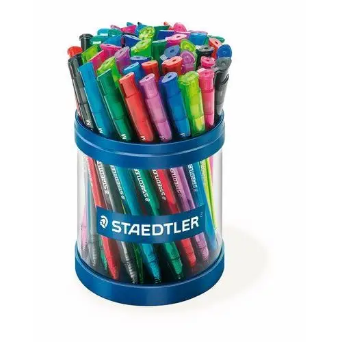 Staedtler , długopis jednorazowy trójkątny m staedtler 50 szt. mix kolorów