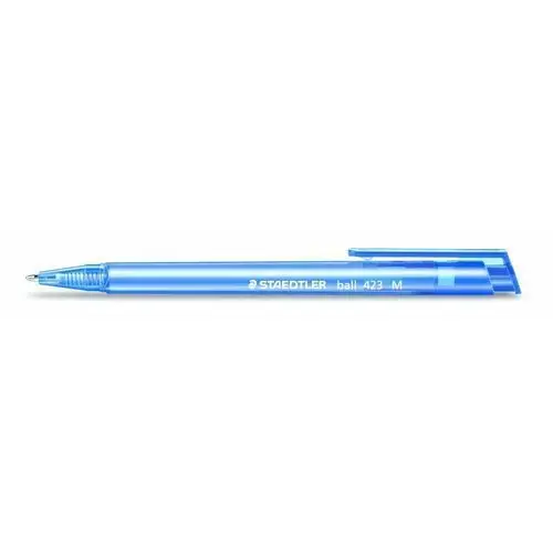 Długopis jednorazowy trójkątny m niebieski staedtler paczka 8 szt. Staedtler