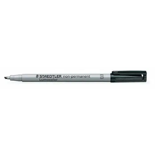 Staedtler Foliopis zmywalny b czarny lumocolor