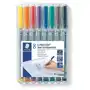 Staedtler Foliopisy kolorowe 8 szt zmywalne f lumocolor Sklep