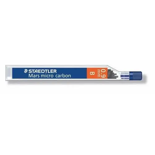 Staedtler, grafity do ołówków mars micro carbon, b, 0.9 mm, 12 szt. Staedtler,gdd grupa dystrybucyjna daccar