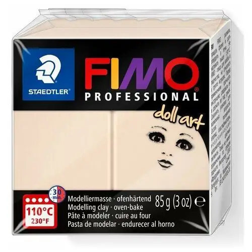 Staedtler Masa plastyczna termoutwardzalna professional doll art, fimo, beżowa, 85 g