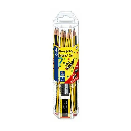 Staedtler, ołówek noris hb 12 szt.: gumka + temperówka Staedtler,gdd grupa dystrybucyjna daccar