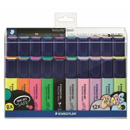 Staedtler , zakreślacze textsurfer classic, 20 sztuk