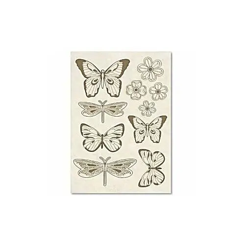 Stamperia by box Drewniane wycinanki a5 size - butterflies