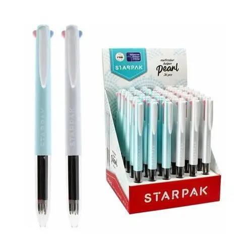 Długopis Automatyczny 4 Kolory Pearl Starpak 470783