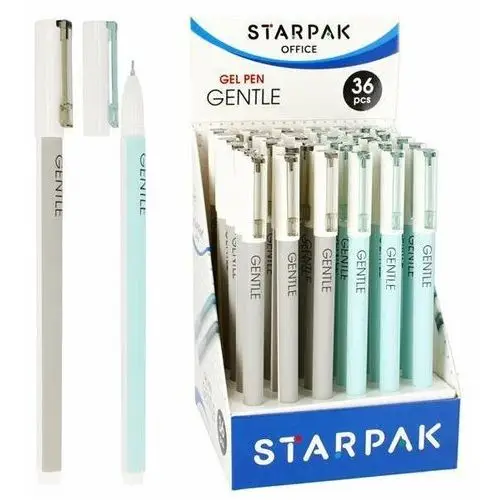 Starpak Długopis żelowy gentle p36 mix cena za 1 sztukę