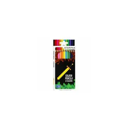 Starpak kredki ołówkowe pixel game 484791 12 kolorów