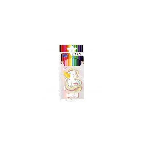 Starpak Kredki ołówkowe Unicorn 490919 12 kolorów