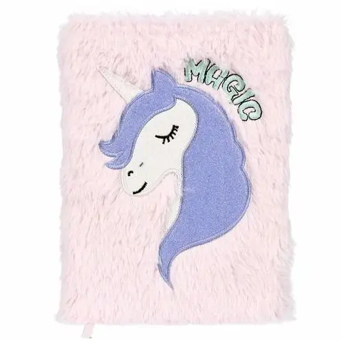 Starpak , notes pluszowy, pastelowy, unicorn, 502156