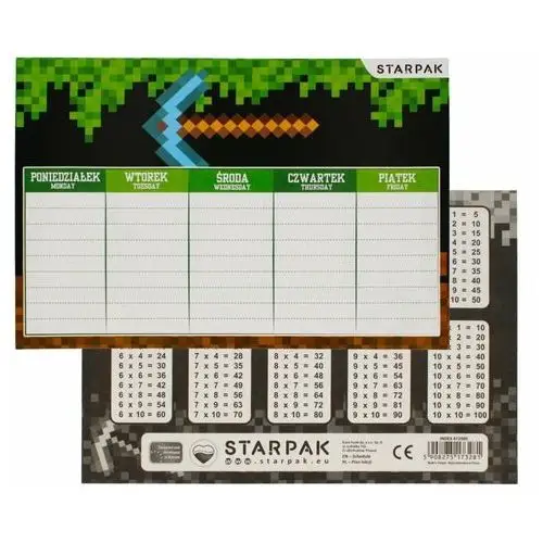 Plan Lekcji Pixel Game Starpak 472980
