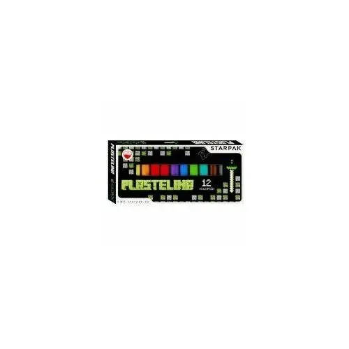 Plastelina 12 kolorów Pixel Game STARPAK 536885