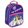 Starpak Plecak dla przedszkolaka dziewczynki fioletowy pies jednokomorowy Sklep
