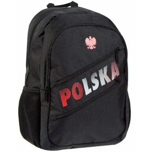 Plecak szkolny dla chłopca czarny polska jednokomorwy Starpak