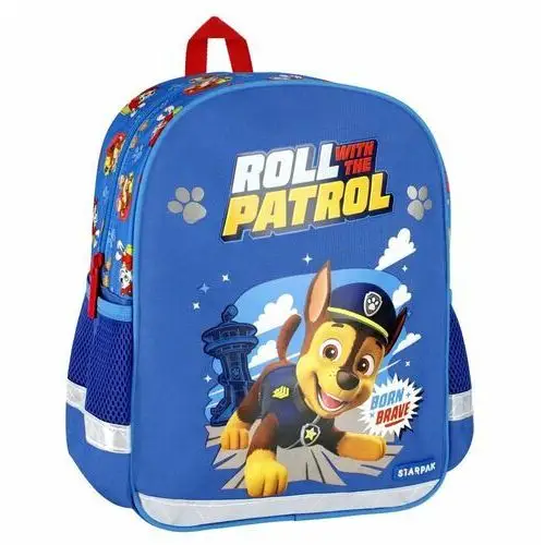 Plecak szkolny dla chłopca i dziewczynki niebieski psi patrol jednokomorowy Starpak