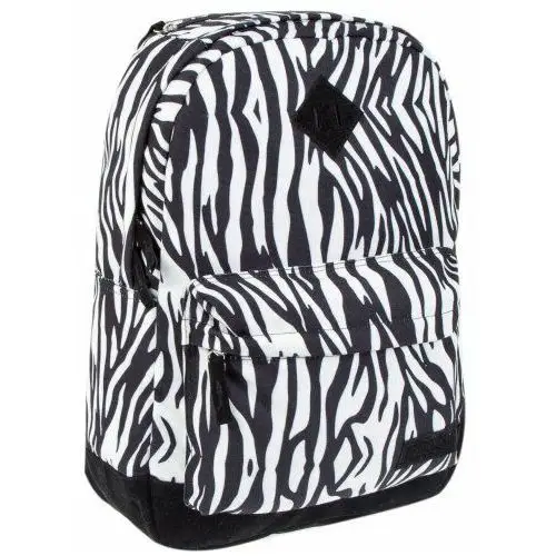 Plecak szkolny dla dziewczynki czarny Starpak zebra jednokomorowy, kolor zielony