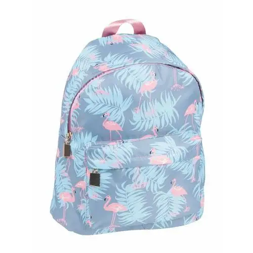 Plecak szkolny młodzieżowy błękitny Starpak flaming jednokomorowy