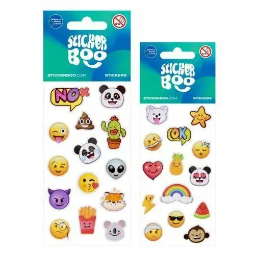 Sticker boo Naklejki emotki 3