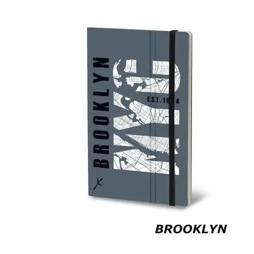 Notatnik urban series brooklyn, rozmiar m: 13x21 cm, 192 strony Stifflex