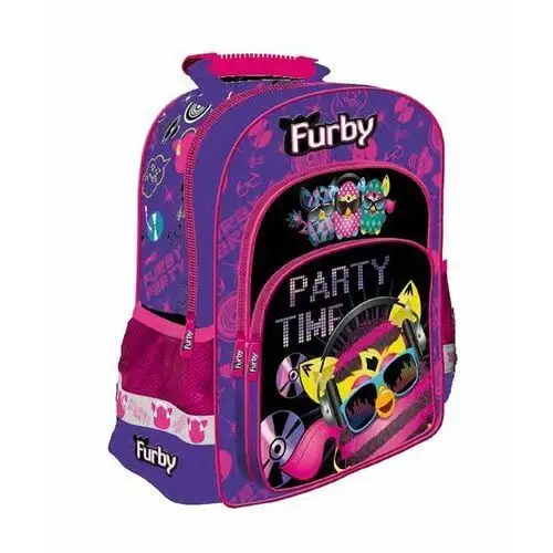 Plecak szkolny dla dziewczynki St.Majewski Furby jednokomorowy