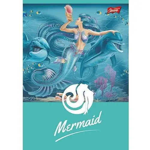 Zeszyt a5 16k kratka mermaid unipap St.majewski