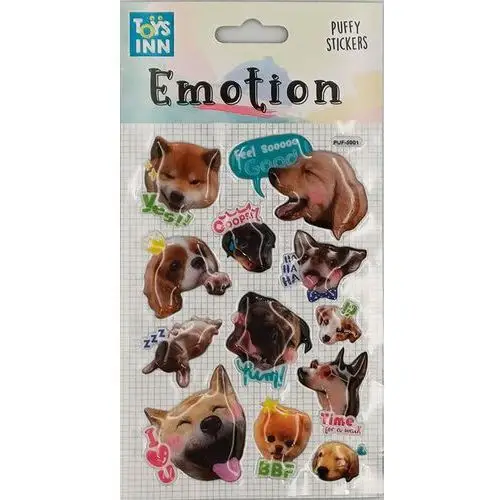 Emotions, naklejki psy Stnux