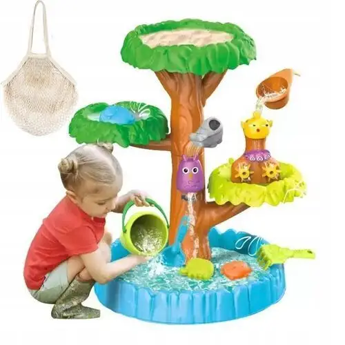 Stolik Wodny dla Dzieci Wiaderko Piaskownica Stół Zabawki Ogrodu Plażowe