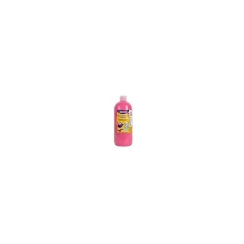Farba plakatowa w butelce 1000ml różowy Strigo