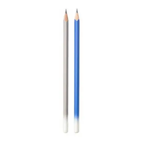 Strigo , ołówek hb niebieski, szary