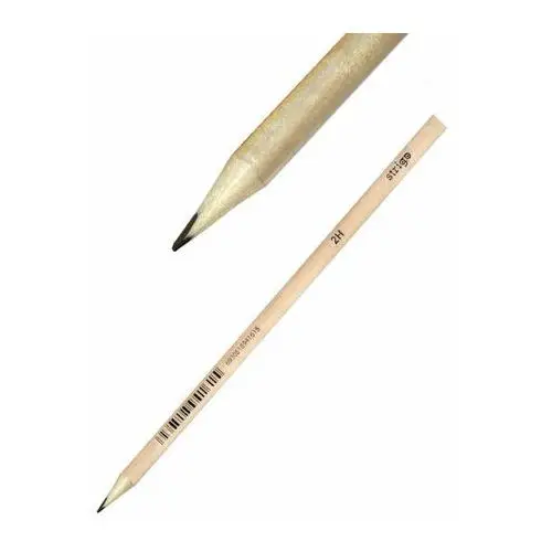 Ołówek trójkątny drewniany z grafitem 2H STRIGO - 2H