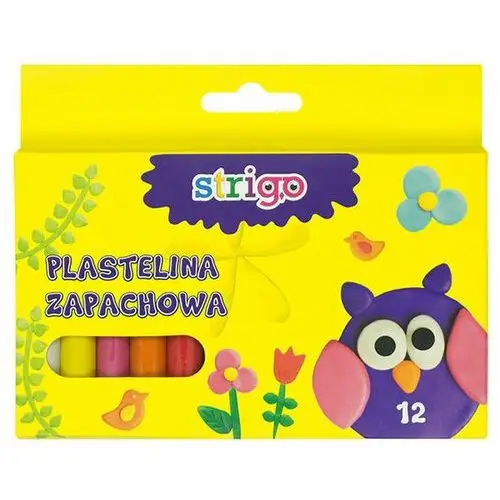 Plastelina zapachowa, 12 kolorów Strigo