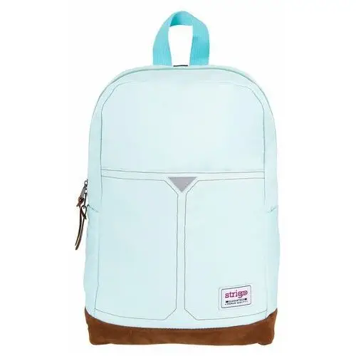 Plecak szkolny dla dziewczynki błękitny Strigo everyday jednokomorowy