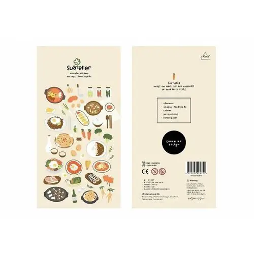 Naklejki Ozdobne Jedzenie Azja Sushi #2 Suatelier