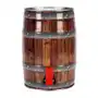 Beczka beczułka - na piwo domowe - MINI KEG 5L z kranikiem wzór drewno Sklep