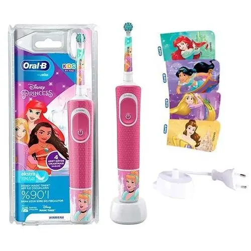 Szczoteczka elektryczna dla dzieci Oral-b Vitality Kids D100 Princess Soft